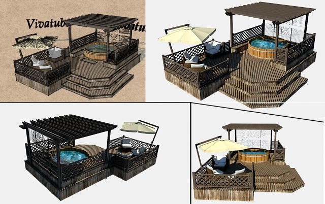 glamping pod k22 3D 모델 .c4d .max .obj .3ds .fbx .stl .blend 