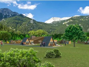mountain cabin by damijan koprivc 3D Model