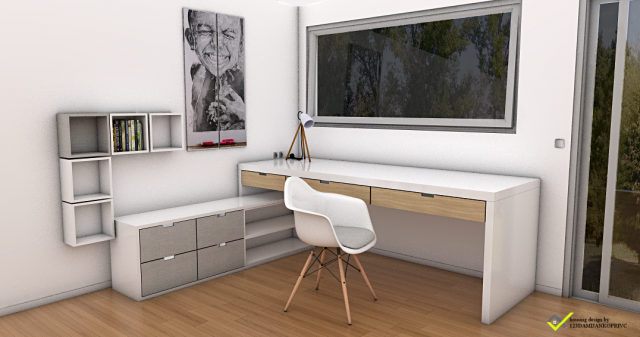 kids room 3D Model .c4d .max .obj .3ds .fbx .stl .blend 
