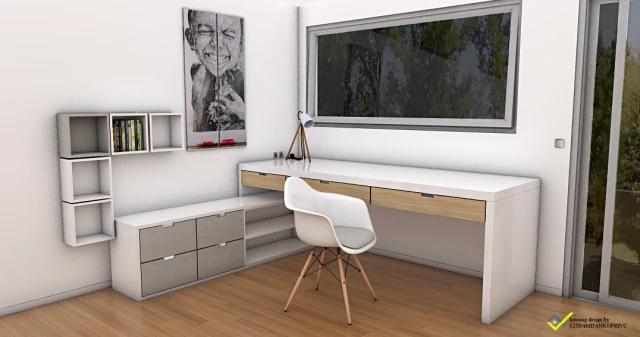 kids room 3D Model .c4d .max .obj .3ds .fbx .stl .blend 