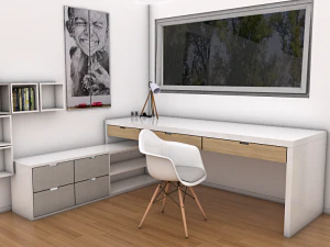 quarto infantil Modelo 3D