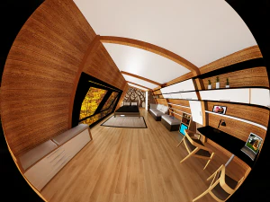 glamping pod tiny house 3D Model