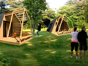 glamping pod tiny house 3D Model