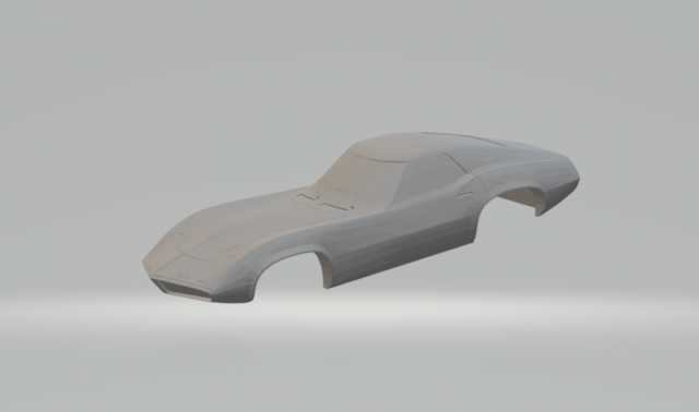 pontiac banshee 3D Baskı Modeli .c4d .max .obj .3ds .fbx .stl .blend 