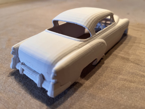 Chevrolet bel air custom slot car 3D Print Model