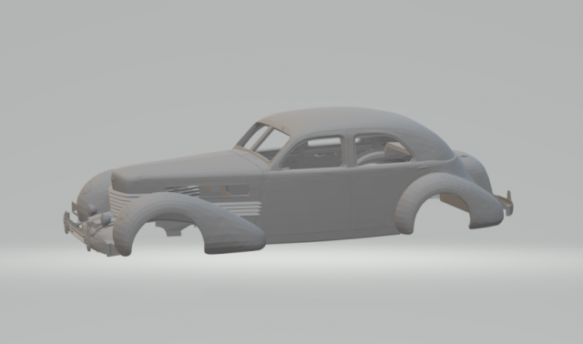cord812chargedbeverlysedan1937 Modelo de impresión 3D .c4d .max .obj .3ds .fbx .stl .blend