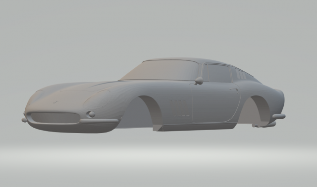 ferrari 275 gtb 3D Print Model .c4d .max .obj .3ds .fbx .stl .blend