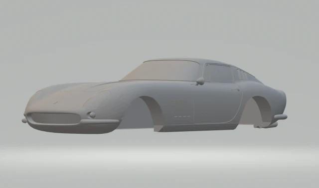 ferrari 275 gtb 3D Print Model .c4d .max .obj .3ds .fbx .stl .blend 