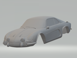 renault interlagos alpine 3D Print Model