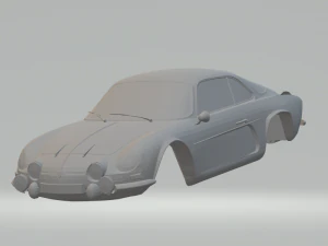 renault interlagos alpine 3D Print Model