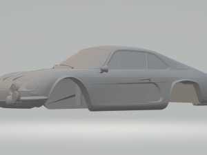 renault interlagos alpine 3D Принт Модель