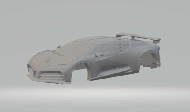 bugatti eb110 homage 3Dプリントモデル .c4d .max .obj .3ds .fbx .stl .blend 