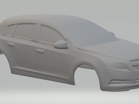 Chevrolet cruze hatch 3D Print Model