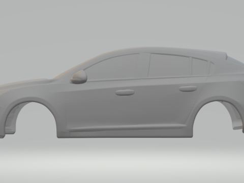 Chevrolet cruze hatch 3D 打印模型