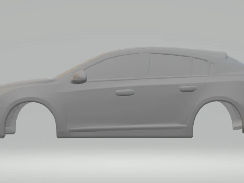 Chevrolet cruze hatch 3D Print Model
