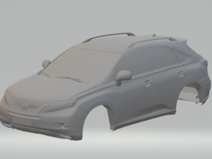 lexus rx 350 3D Print Model