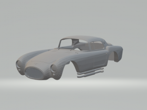 maserati a6 gcs 3Dプリントモデル