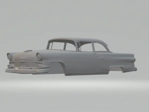 швидкий і лютий ігровий автомобіль вікторія 3D Принт Модель