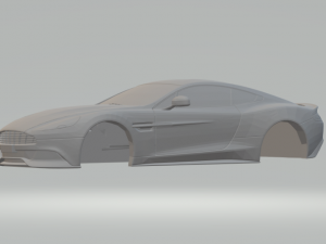 aston martin vanquish 3D Print Model