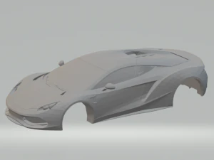 アリネラ・フサリヤ 3Dプリントモデル