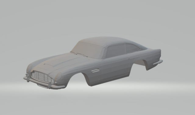 aston martin db5 3D Baskı Modeli .c4d .max .obj .3ds .fbx .stl .blend 