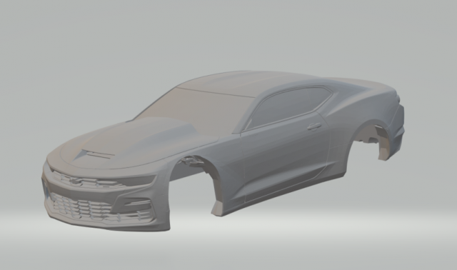 chevrolet copo camaro 19 3Dプリントモデル .c4d .max .obj .3ds .fbx .stl .blend 
