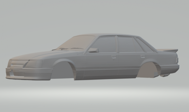 holden commodore 85 3D Print Model .c4d .max .obj .3ds .fbx .stl .blend 