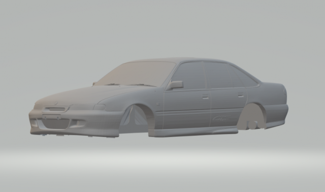 hsv gts-r 96 Modelo de Impressão 3D .c4d .max .obj .3ds .fbx .stl .blend 