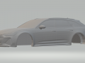 audi rs6 avant 2020 Model Cetak 3D