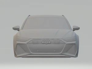 audi rs6 avant 2020 3D Print Model