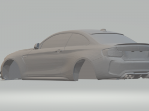 m2 ac scnitzer coupe 2016 3D Druckmodell