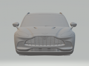 aston martin dbx slot car 3Dプリントモデル