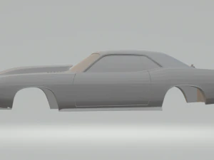 plymouth cuda 3D Print Model