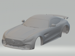 mercedes amg gtr 2017 Modelo de Impressão 3D
