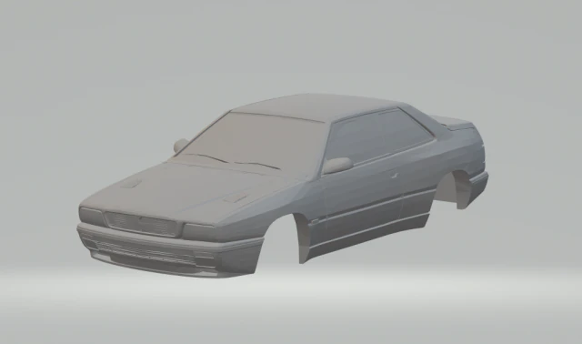 maserati ghibli 3D Print Model .c4d .max .obj .3ds .fbx .stl .blend 