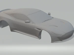 Aston Martin DBS Superleggera 2019 3D Druckmodell