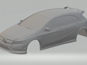 메르세데스 amg a 45 2014 3D 프린트 모델