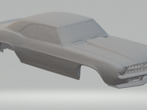 chevrolet camaro 68 3D प्रिंट मॉडल