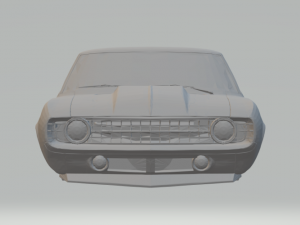 chevrolet camaro 68 3D 打印模型
