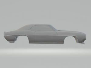 chevrolet camaro 68 3D 打印模型