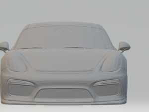 porsche cayman gt4 2016 Modèles 3D en vedette