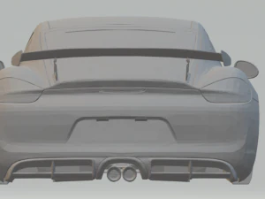porsche cayman gt4 2016 3D Print Model