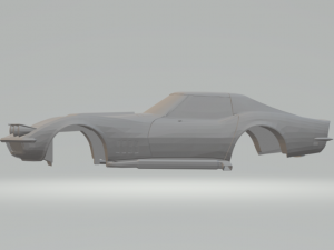 chevrolet corvette zl1 69 Model Cetak 3D