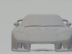 mazda rx7 velo veloz y furioso Modelo de impresión 3D