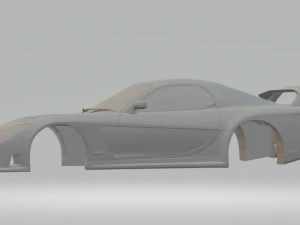 mazda rx7 velo veloz y furioso Modelo de impresión 3D