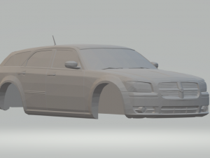 dodge magnum r-t 3D Print Model