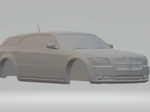 dodge magnum r-t 3D Print Model