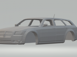 dodge magnum r-t Modello di stampa 3D
