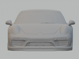 porsche 911 turbo s 16 3Dプリントモデル