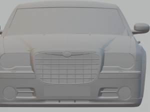 crysler 300c touring 2009 Model do druku 3D